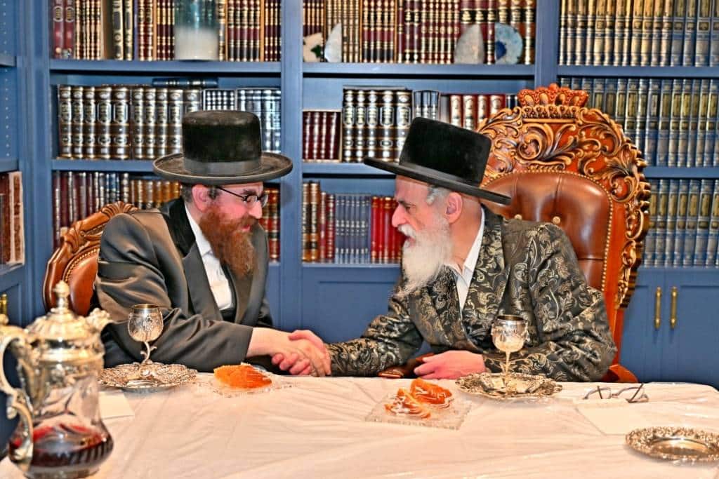 מראות הוד מביקורו של האדמו"ר מויז'ניץ בלייקווד