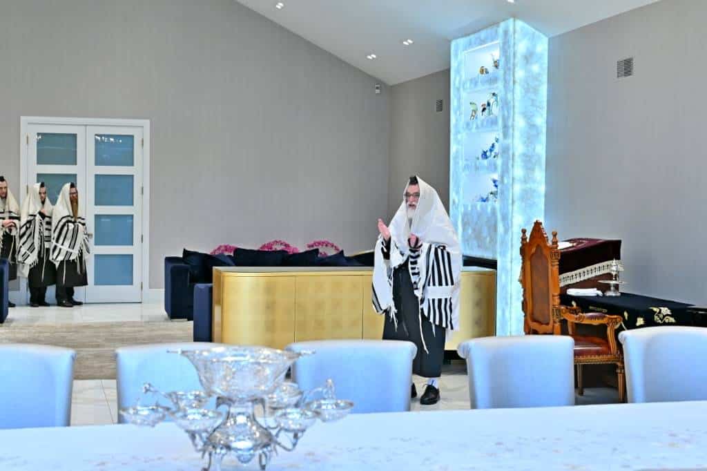 מראות הוד מביקורו של האדמו"ר מויז'ניץ בלייקווד