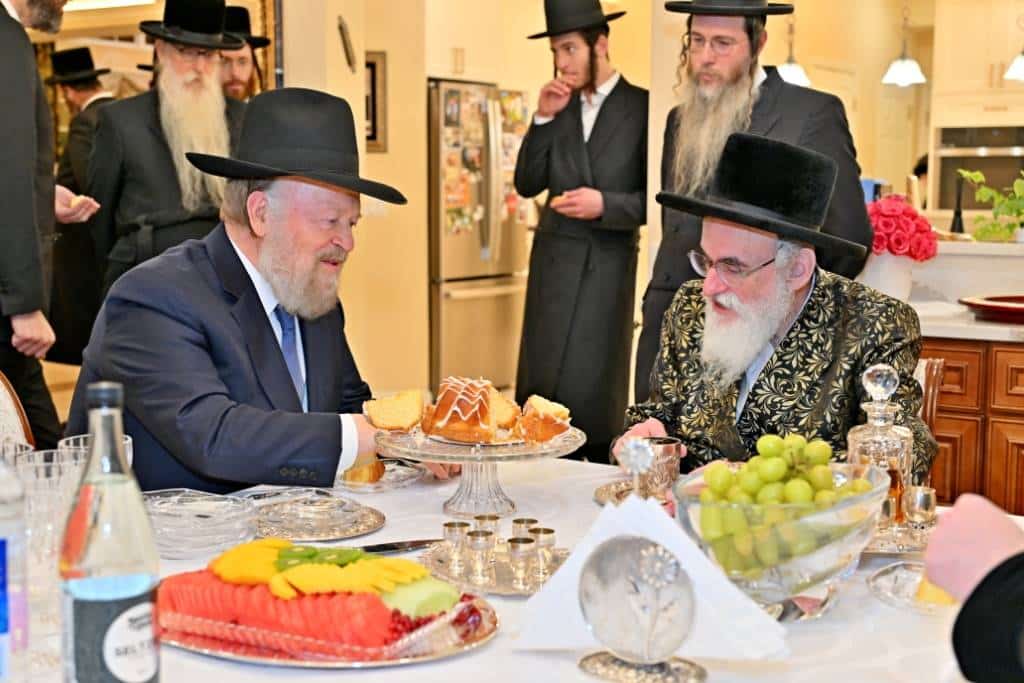 מראות הוד מביקורו של האדמו"ר מויז'ניץ בלייקווד