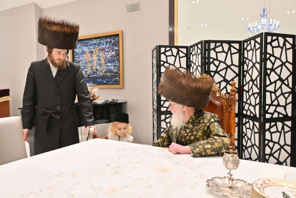 מראות הוד מביקורו של האדמו"ר מויז'ניץ בלייקווד