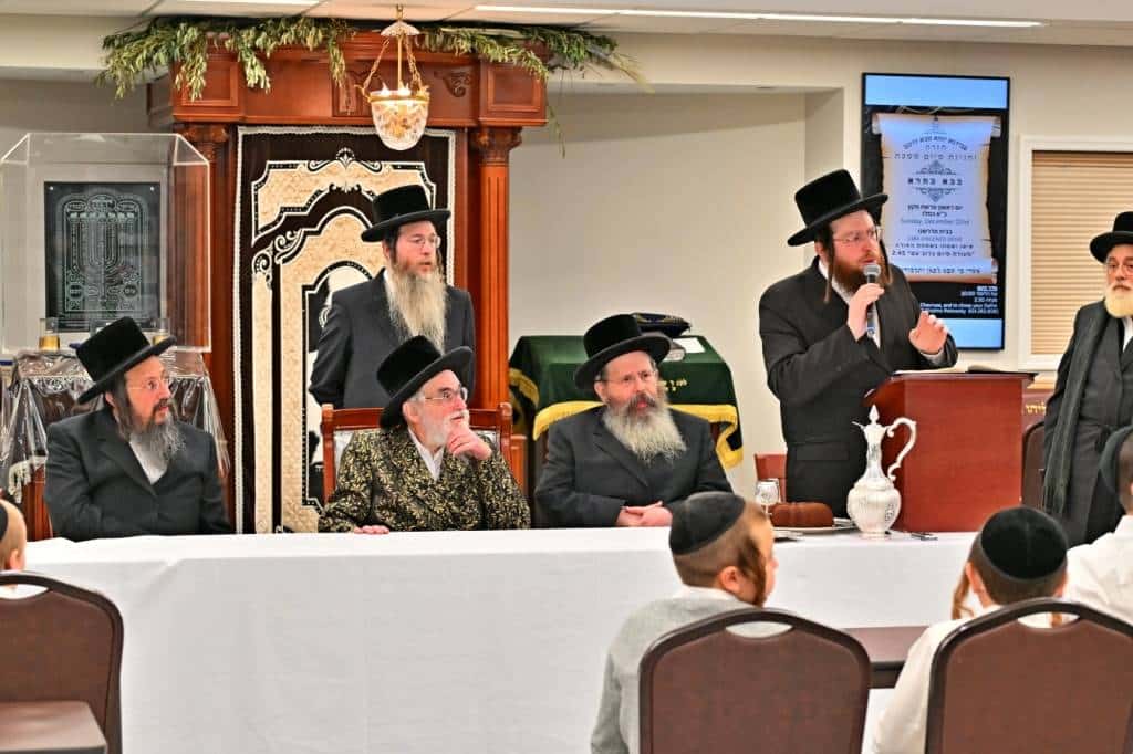 מראות הוד מביקורו של האדמו"ר מויז'ניץ בלייקווד