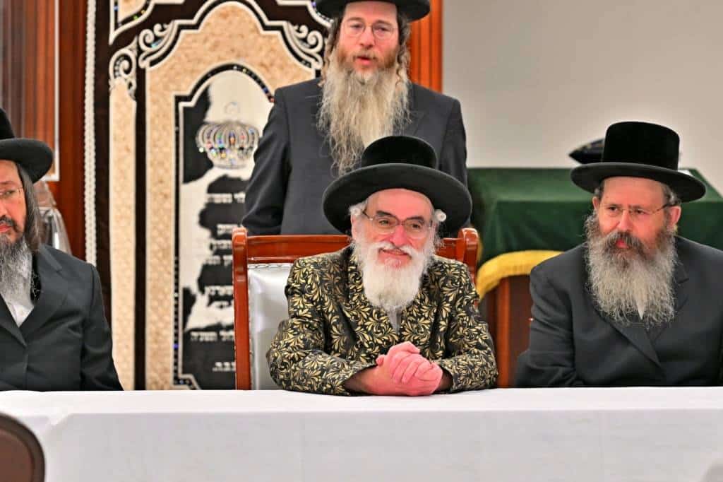 מראות הוד מביקורו של האדמו"ר מויז'ניץ בלייקווד