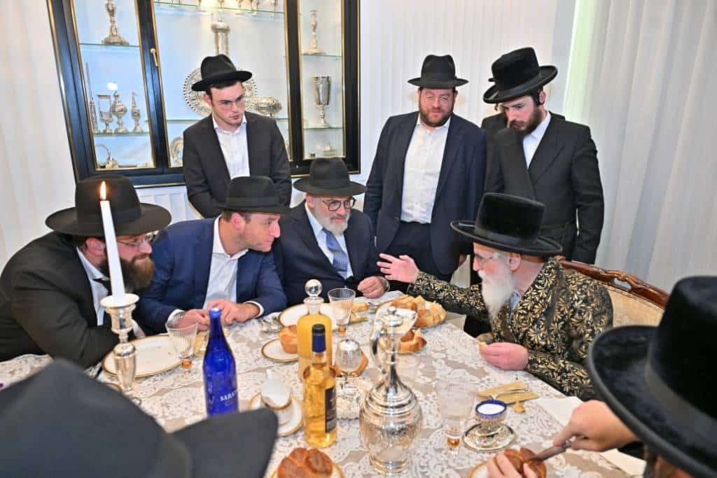 מראות הוד מביקורו של האדמו"ר מויז'ניץ בלייקווד