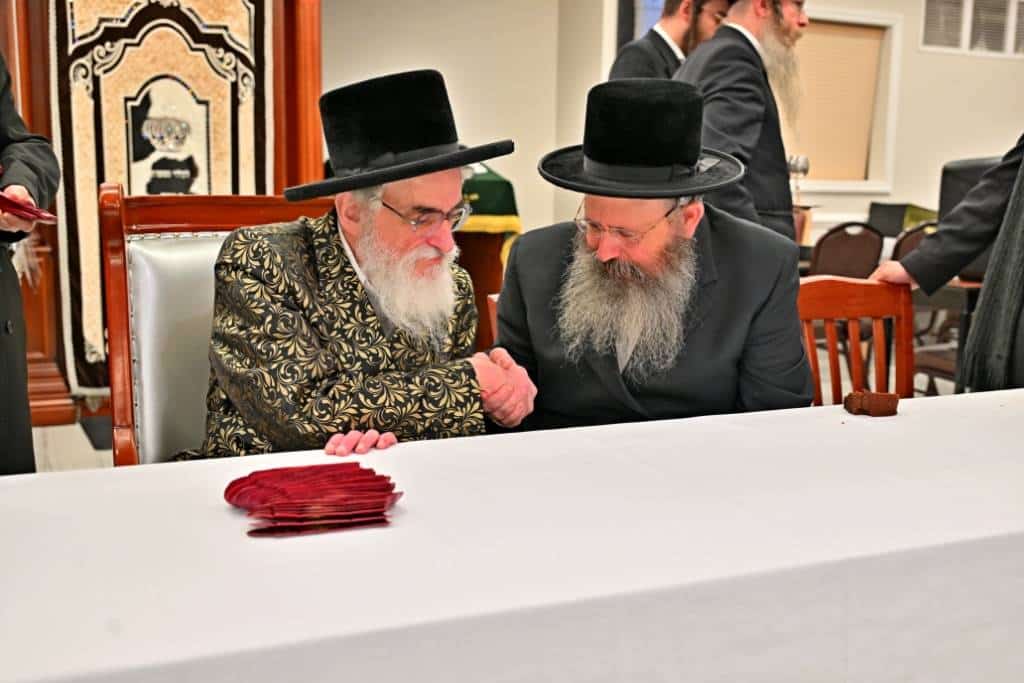 מראות הוד מביקורו של האדמו"ר מויז'ניץ בלייקווד