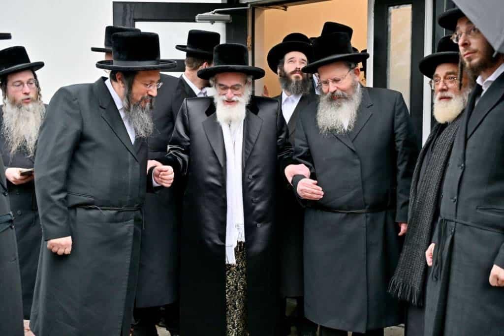 מראות הוד מביקורו של האדמו"ר מויז'ניץ בלייקווד