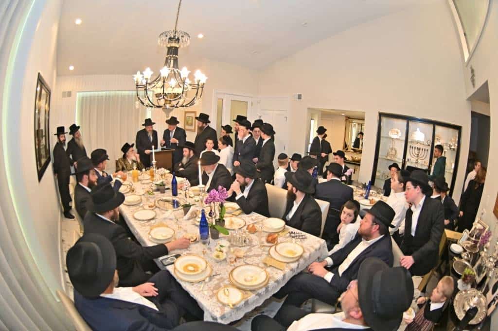 מראות הוד מביקורו של האדמו"ר מויז'ניץ בלייקווד