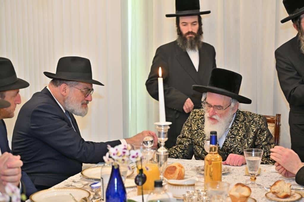 מראות הוד מביקורו של האדמו"ר מויז'ניץ בלייקווד