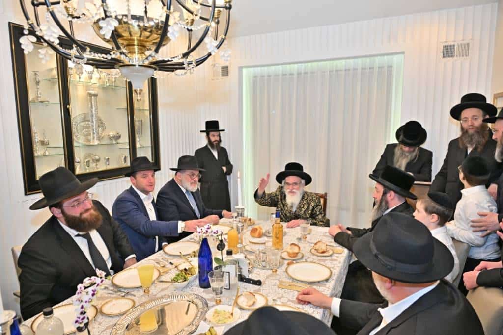 מראות הוד מביקורו של האדמו"ר מויז'ניץ בלייקווד