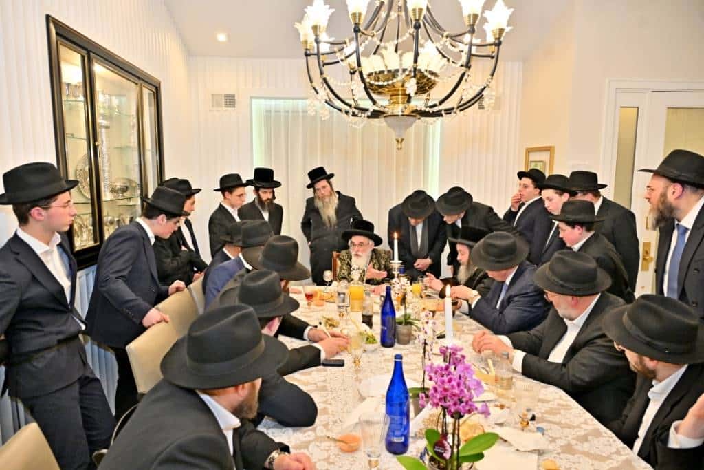 מראות הוד מביקורו של האדמו"ר מויז'ניץ בלייקווד