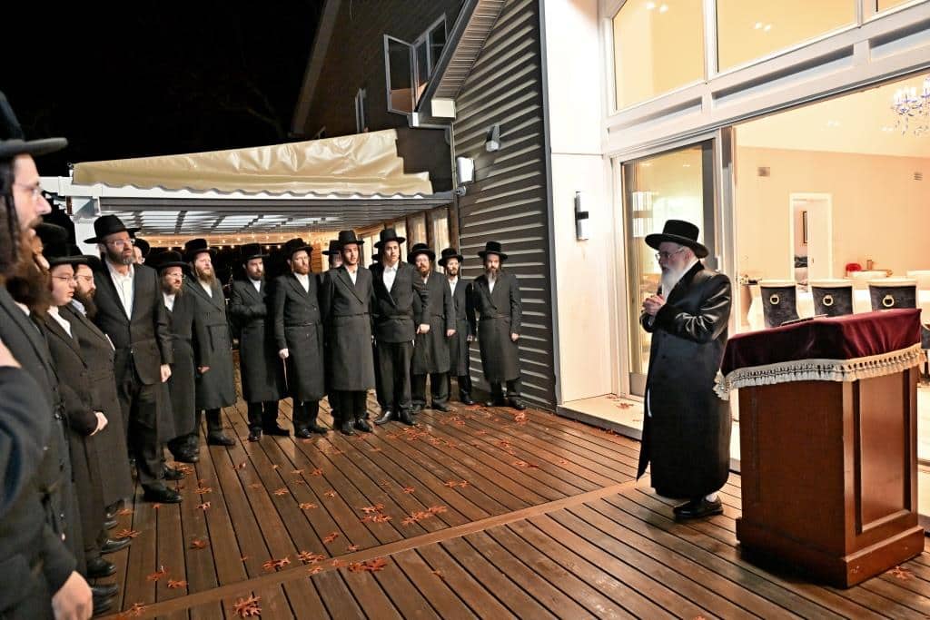 גלריית ענק: נמשך מסע האדמו"ר מויז'ניץ בליקווד