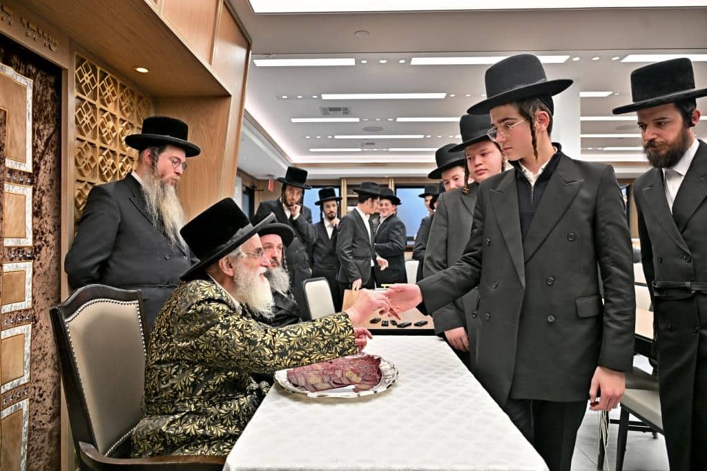 גלריית ענק: נמשך מסע האדמו"ר מויז'ניץ בליקווד