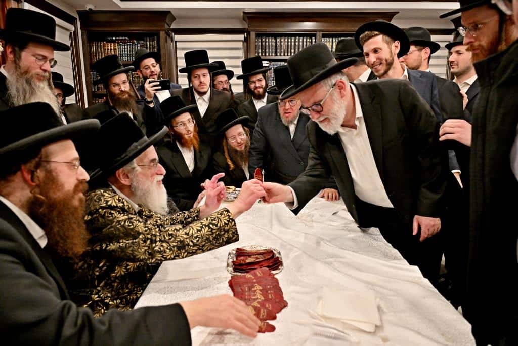 גלריית ענק: נמשך מסע האדמו"ר מויז'ניץ בליקווד