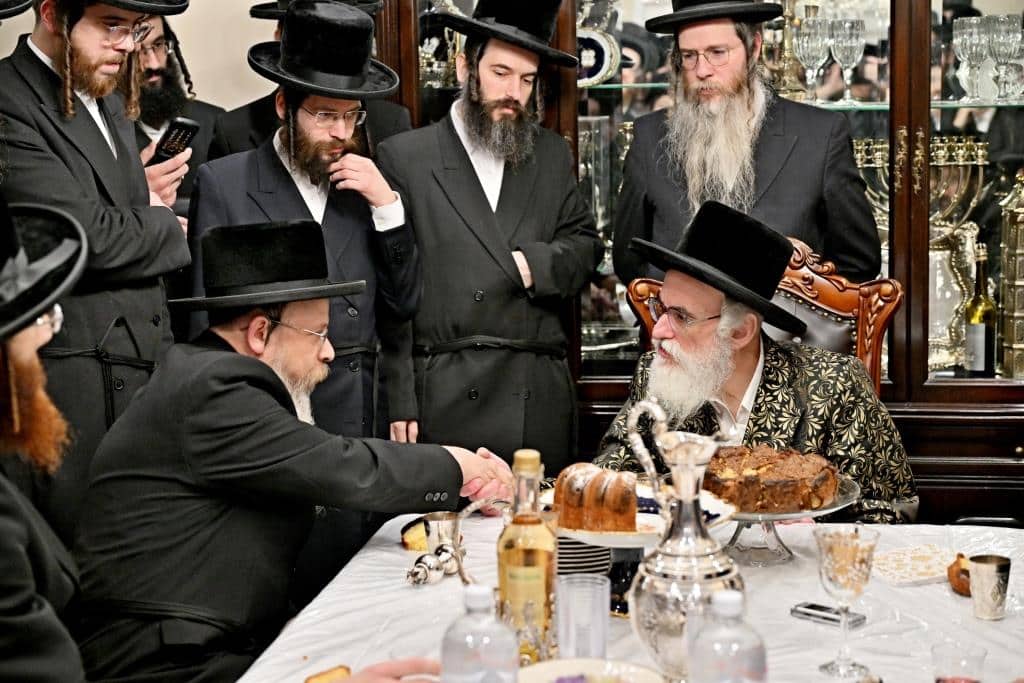 גלריית ענק: נמשך מסע האדמו"ר מויז'ניץ בליקווד