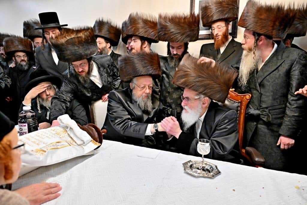 גלריית ענק: נמשך מסע האדמו"ר מויז'ניץ בליקווד