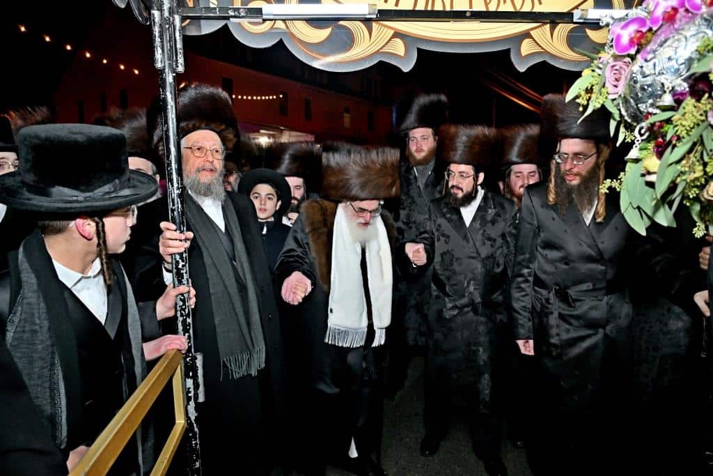 גלריית ענק: נמשך מסע האדמו"ר מויז'ניץ בליקווד