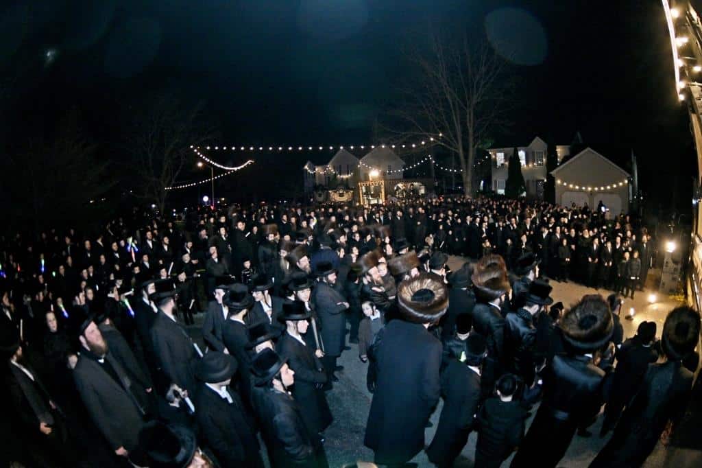 גלריית ענק: נמשך מסע האדמו"ר מויז'ניץ בליקווד