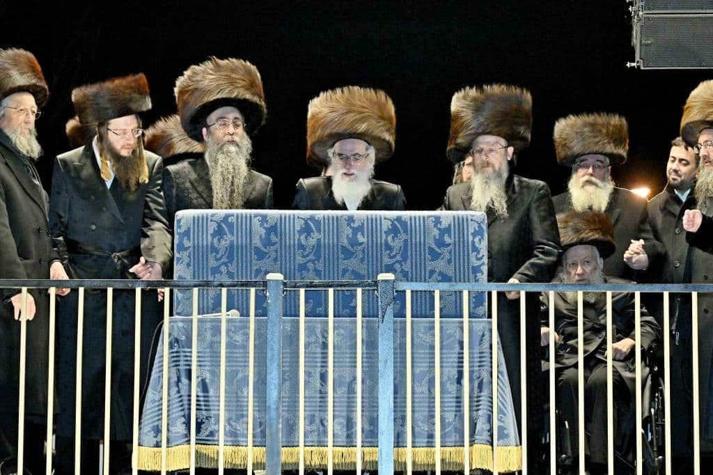 גלריית ענק: נמשך מסע האדמו"ר מויז'ניץ בליקווד