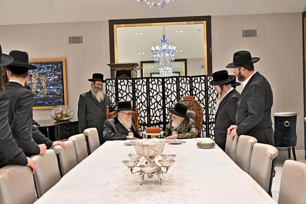 גלריית ענק: נמשך מסע האדמו"ר מויז'ניץ בליקווד