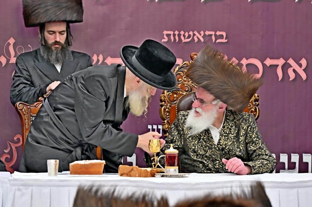 גלריית ענק: נמשך מסע האדמו"ר מויז'ניץ בליקווד