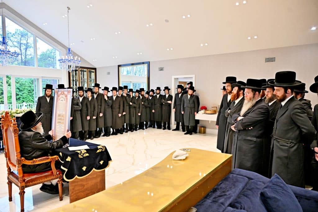 גלריית ענק: נמשך מסע האדמו"ר מויז'ניץ בליקווד