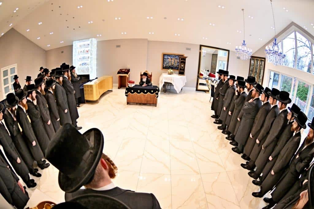 גלריית ענק: נמשך מסע האדמו"ר מויז'ניץ בליקווד