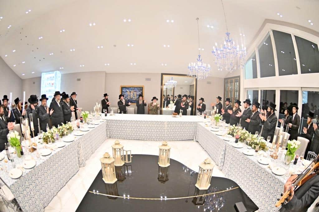 גלריית ענק: נמשך מסע האדמו"ר מויז'ניץ בליקווד