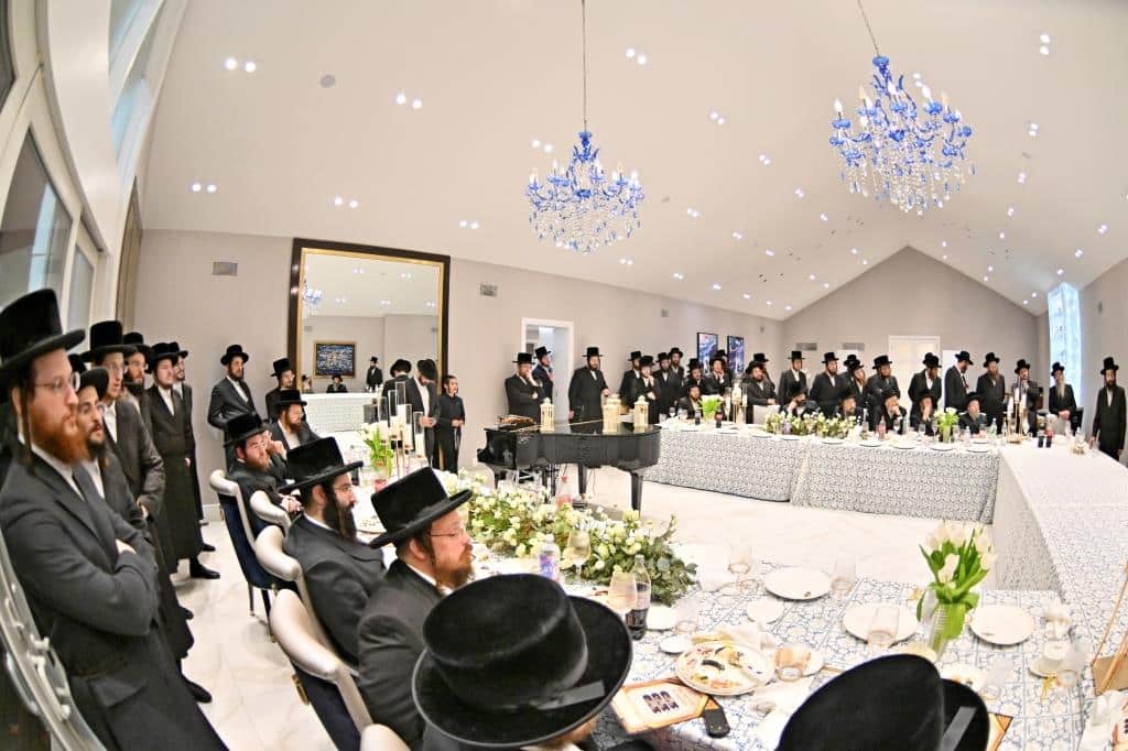 גלריית ענק: נמשך מסע האדמו"ר מויז'ניץ בליקווד