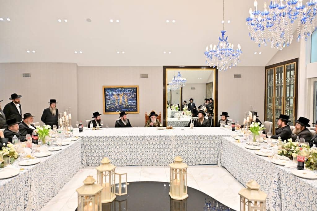 גלריית ענק: נמשך מסע האדמו"ר מויז'ניץ בליקווד