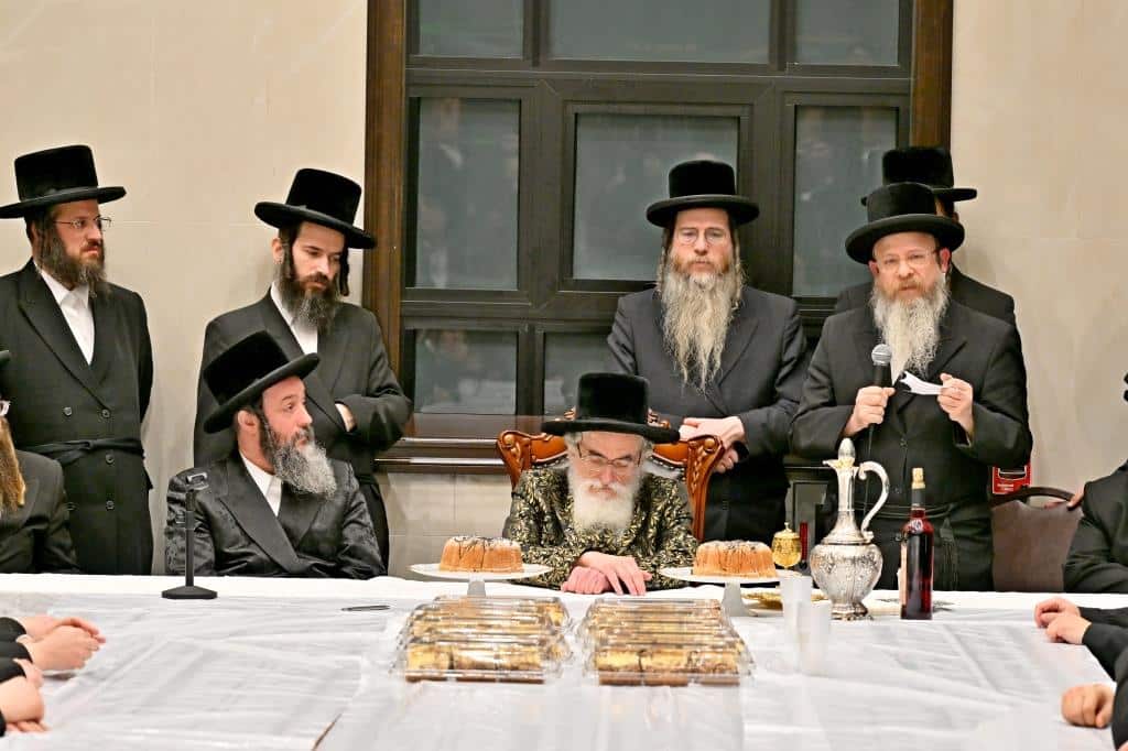 גלריית ענק: נמשך מסע האדמו"ר מויז'ניץ בליקווד