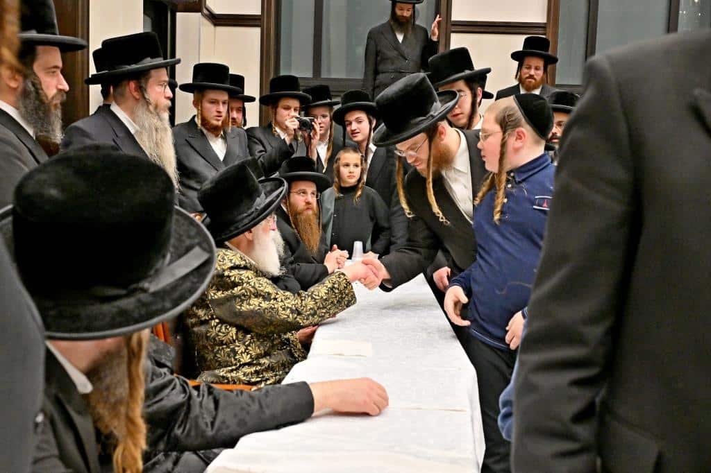 גלריית ענק: נמשך מסע האדמו"ר מויז'ניץ בליקווד