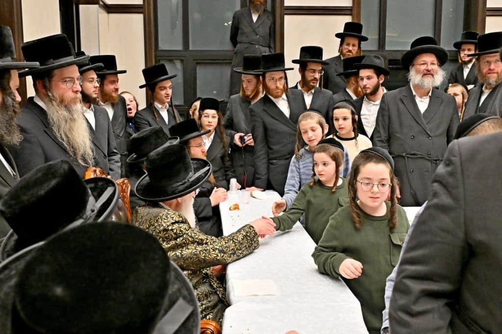 גלריית ענק: נמשך מסע האדמו"ר מויז'ניץ בליקווד