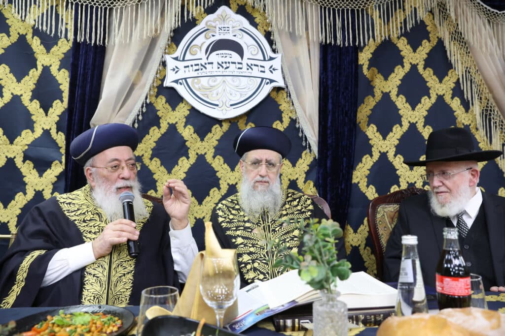 ב'כסא רחמים' ערכו מעמד לכבוד הראשון לציון הגר"ד יוסף
