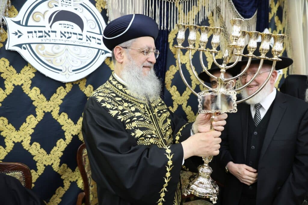 ב'כסא רחמים' ערכו מעמד לכבוד הראשון לציון הגר"ד יוסף