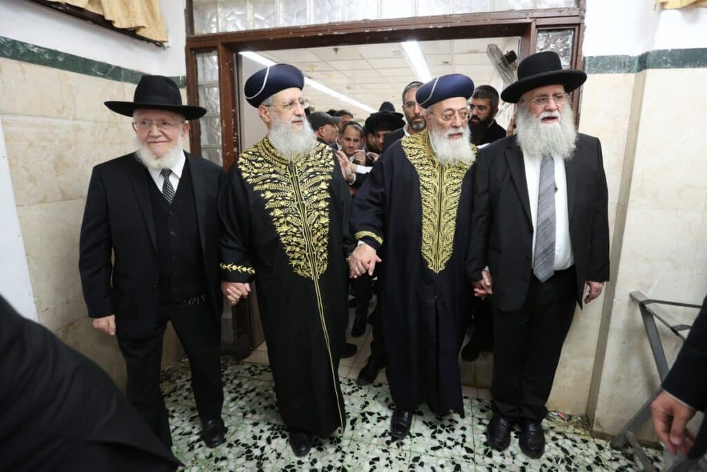 ב'כסא רחמים' ערכו מעמד לכבוד הראשון לציון הגר"ד יוסף