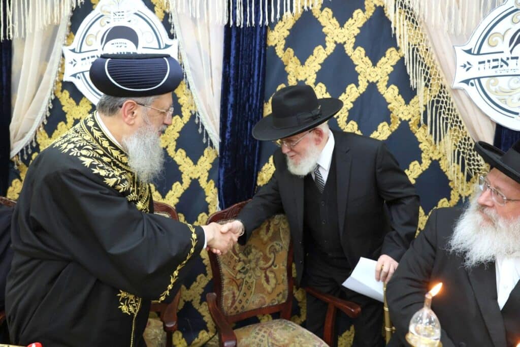 ב'כסא רחמים' ערכו מעמד לכבוד הראשון לציון הגר"ד יוסף