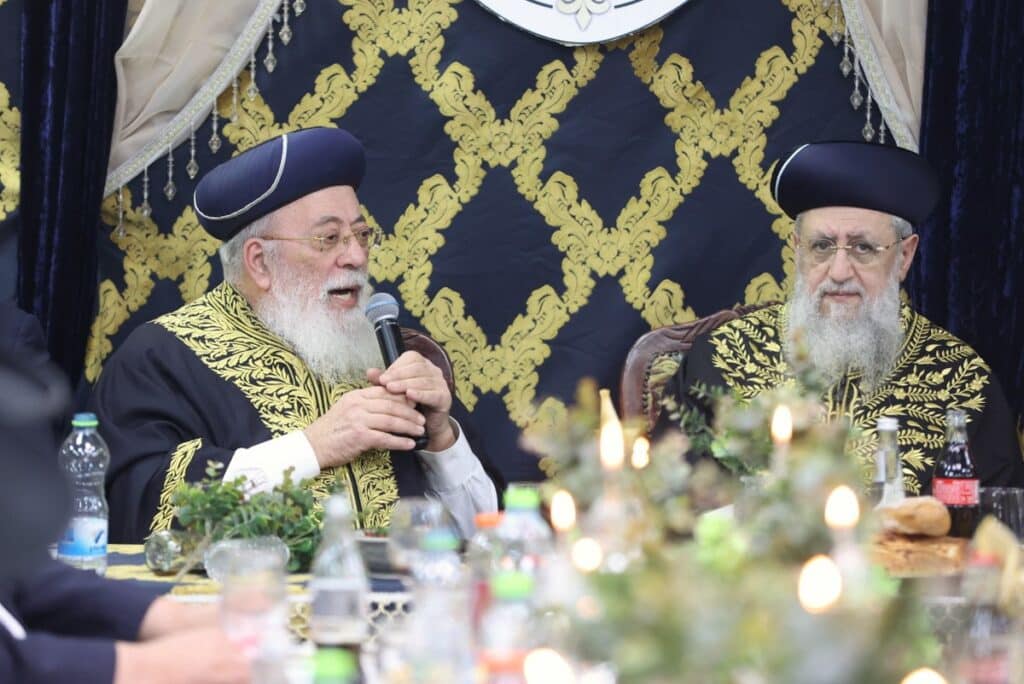 ב'כסא רחמים' ערכו מעמד לכבוד הראשון לציון הגר"ד יוסף