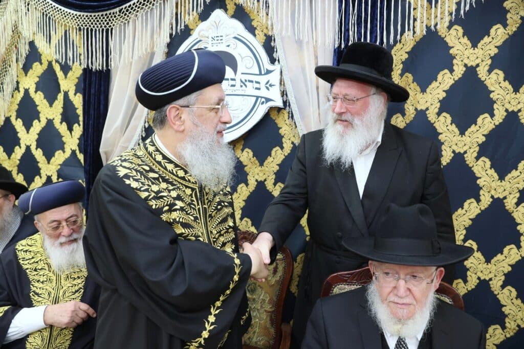 ב'כסא רחמים' ערכו מעמד לכבוד הראשון לציון הגר"ד יוסף