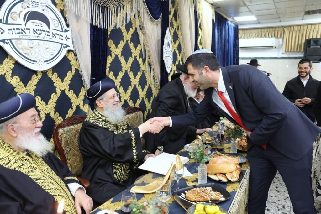 ב'כסא רחמים' ערכו מעמד לכבוד הראשון לציון הגר"ד יוסף