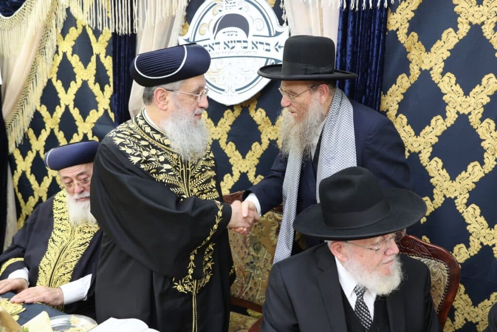 ב'כסא רחמים' ערכו מעמד לכבוד הראשון לציון הגר"ד יוסף