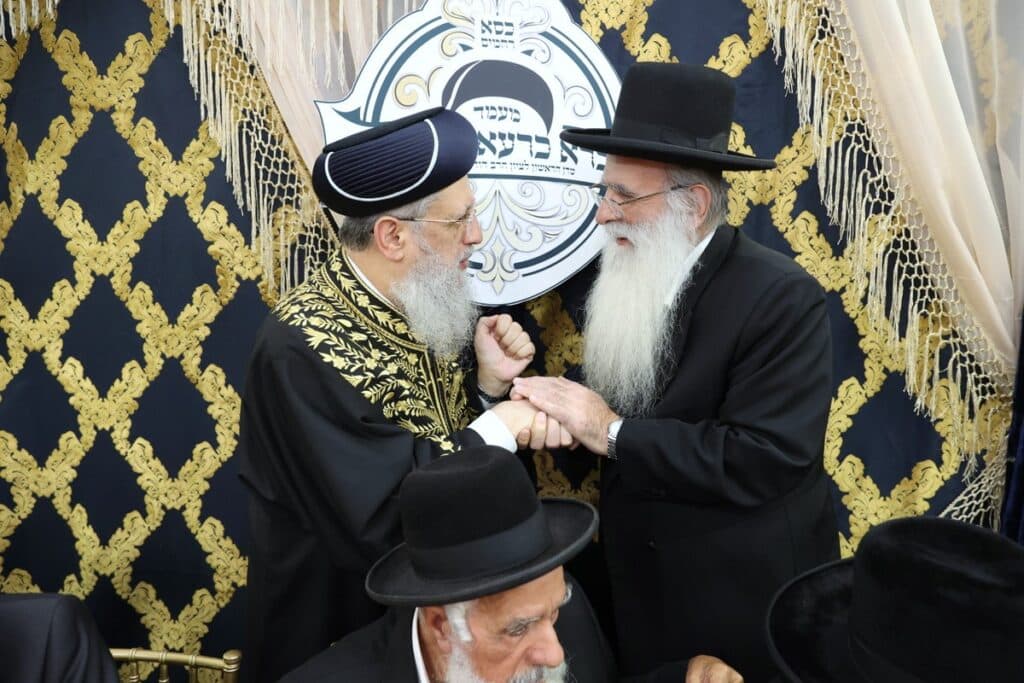 ב'כסא רחמים' ערכו מעמד לכבוד הראשון לציון הגר"ד יוסף