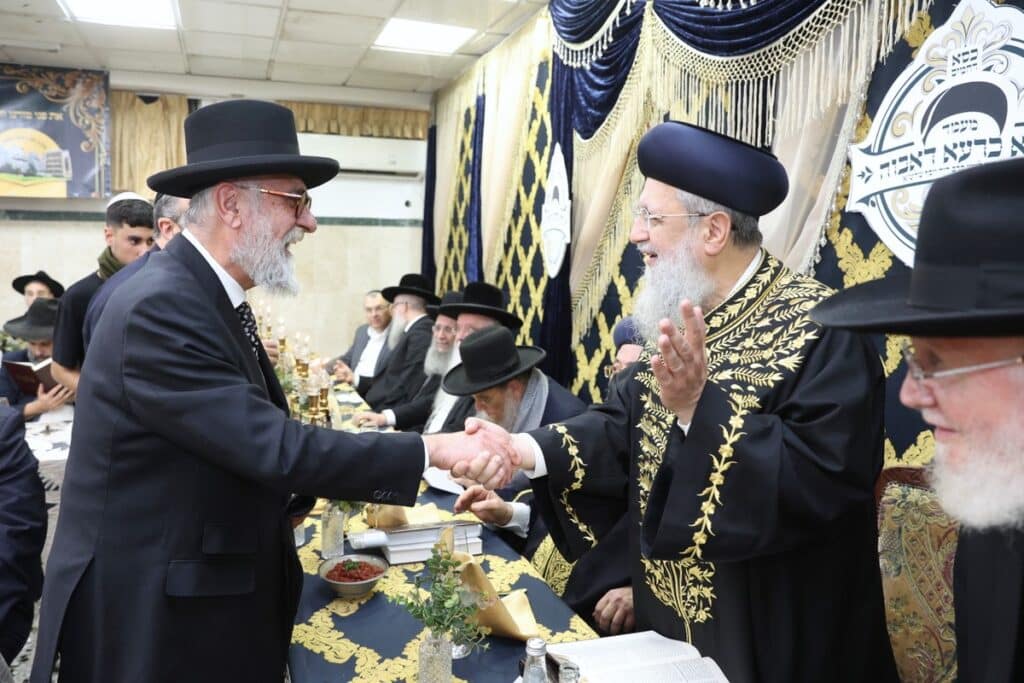 ב'כסא רחמים' ערכו מעמד לכבוד הראשון לציון הגר"ד יוסף