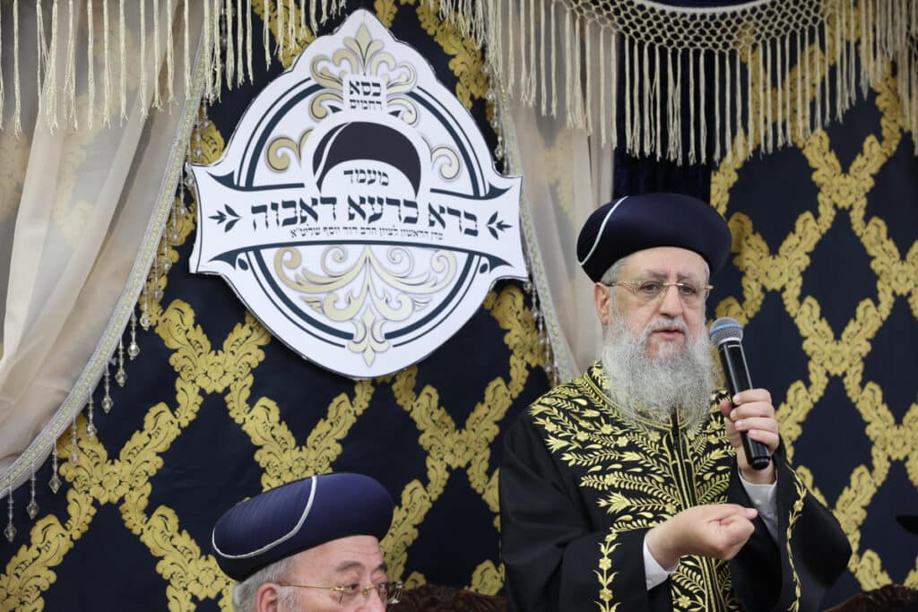 ב'כסא רחמים' ערכו מעמד לכבוד הראשון לציון הגר"ד יוסף