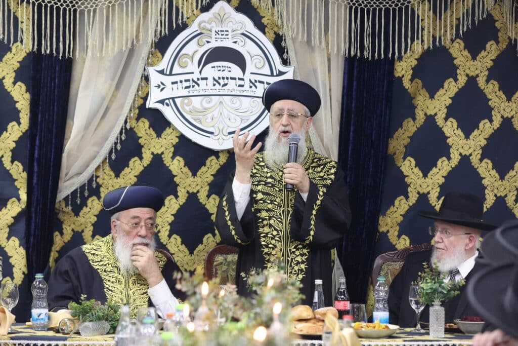 ב'כסא רחמים' ערכו מעמד לכבוד הראשון לציון הגר"ד יוסף