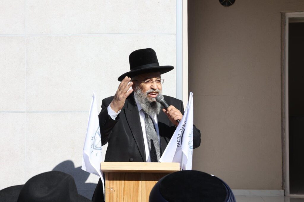 במעמד הראשל"צ: באשדוד חנכו מקווה מפואר ברובע ד' במעמד הראשל"צ: באשדוד חנכו מקווה מפואר ברובע ד'