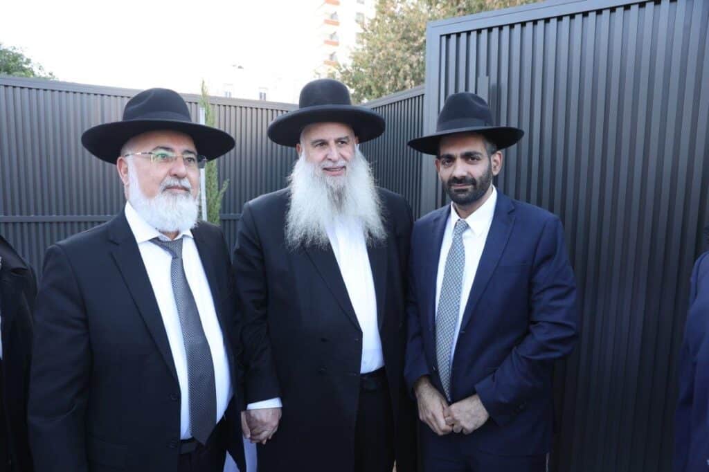 במעמד הראשל"צ: באשדוד חנכו מקווה מפואר ברובע ד' במעמד הראשל"צ: באשדוד חנכו מקווה מפואר ברובע ד'