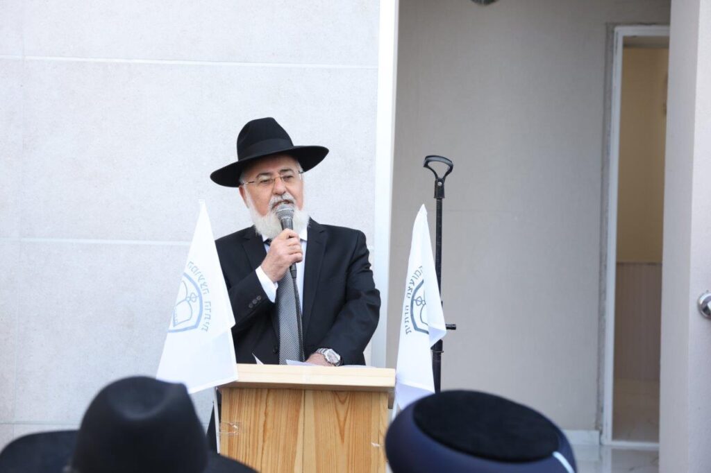 במעמד הראשל"צ: באשדוד חנכו מקווה מפואר ברובע ד' במעמד הראשל"צ: באשדוד חנכו מקווה מפואר ברובע ד'