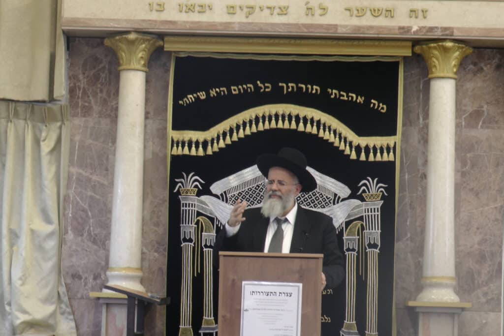 גלריה: בישיבת תורת דוד זכרו את מרן הגראי"ל שטיינמן זצ"ל