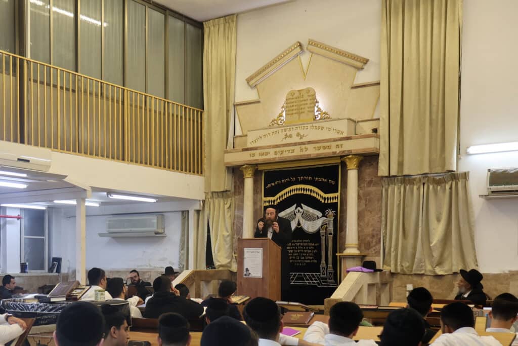 גלריה: בישיבת תורת דוד זכרו את מרן הגראי"ל שטיינמן זצ"ל