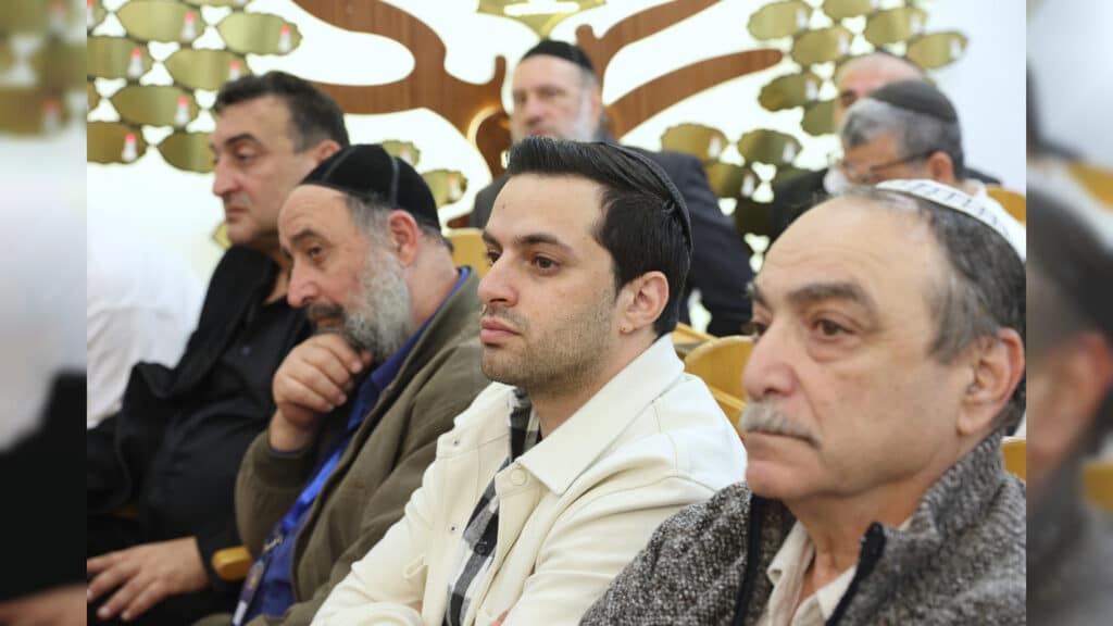 הגבאים הבוכרים התכנסו לחנוך בית כנסת ע"ש חמיו של הנגיד