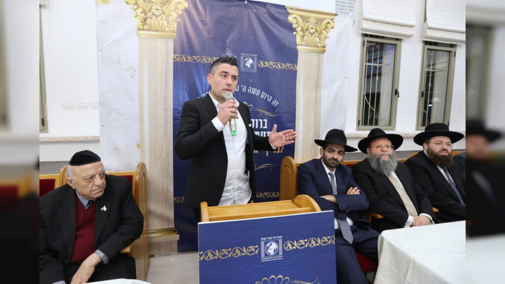 הגבאים הבוכרים התכנסו לחנוך בית כנסת ע"ש חמיו של הנגיד